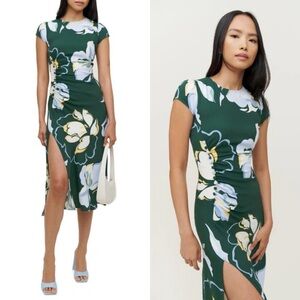 NWT Reformation Frasier Floral Midi Dress
